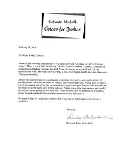 Colorado Interfaith Voices for Justice