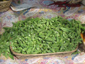 Okra pile