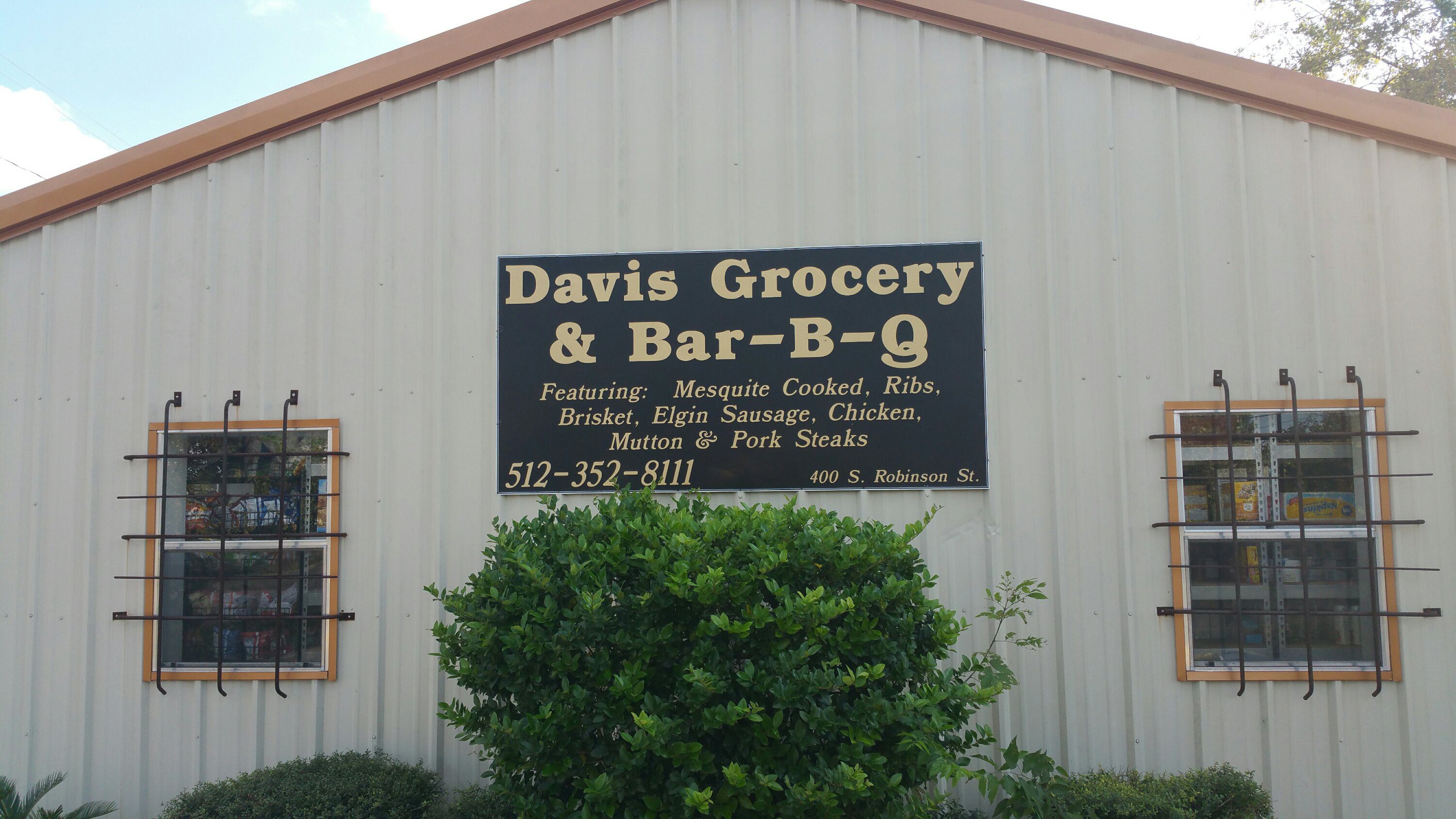 Davis bbq clearance