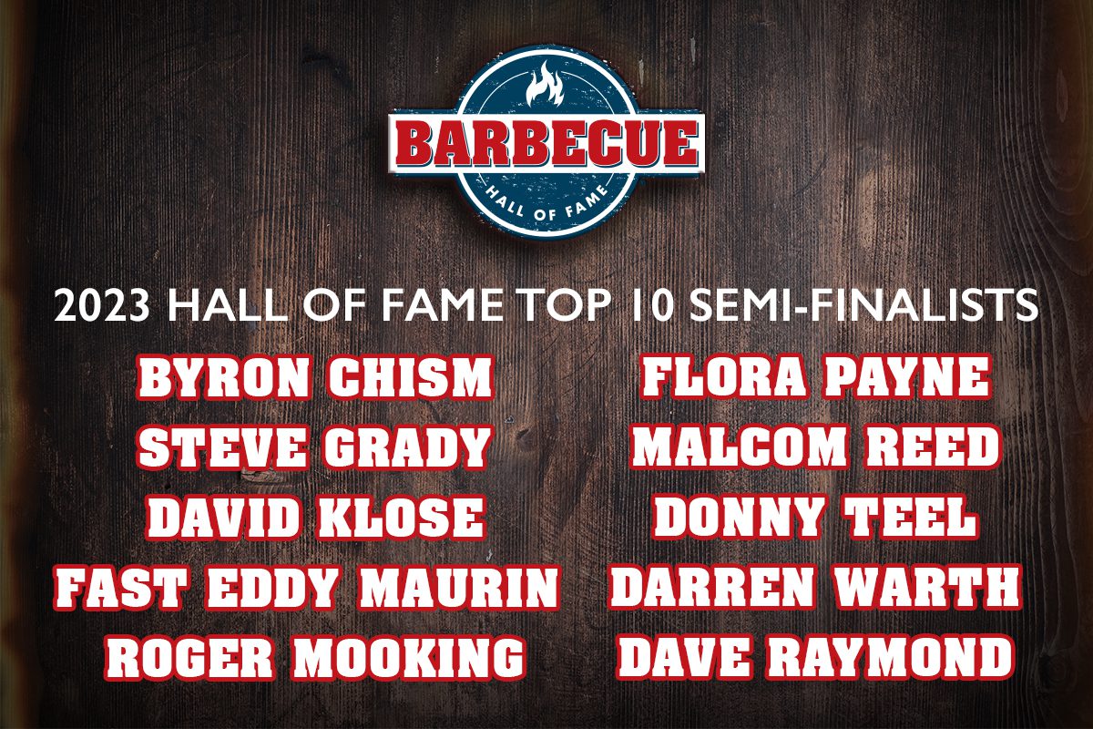 American Barbecue Hall of Fame 2023 SemiFinalists Announced! Adrian