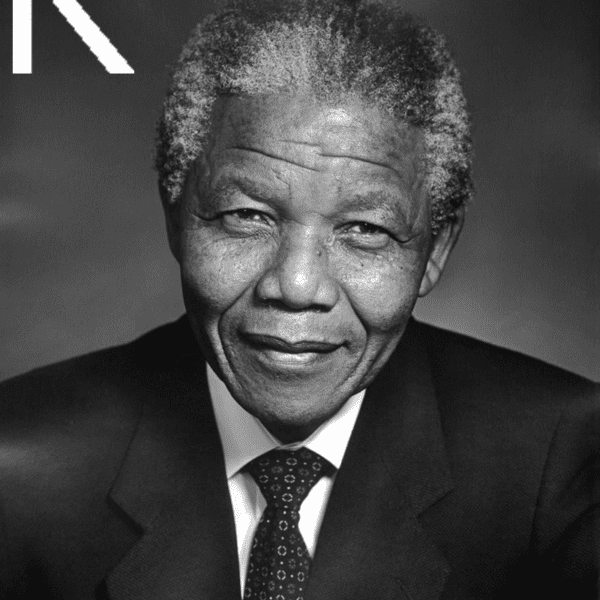 Nelson Mandela Black & White